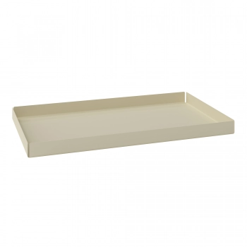 Σαπουνοθήκη Επικαθήμενη Ανοξείδωτη Matt Ivory Pam & Co 14x8x1εκ. 82-703