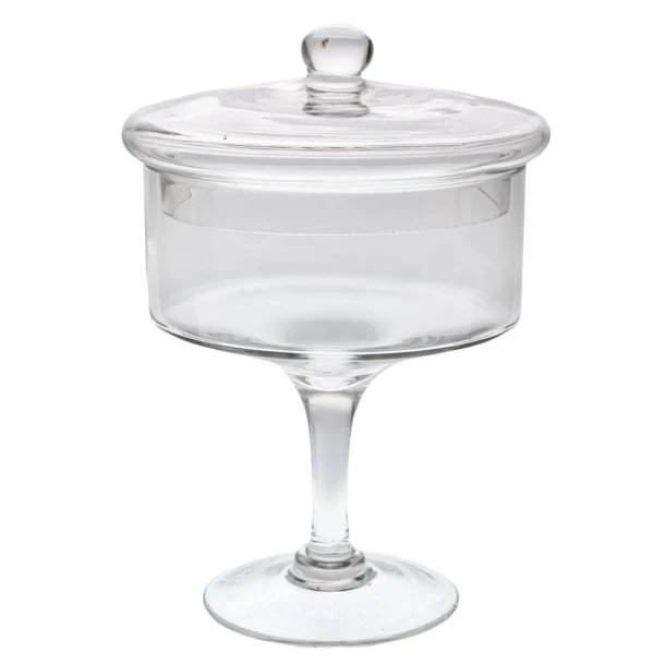 Φοντανιέρα Γυάλινη Διάφανη Φ18x25εκ. iliadis 91970