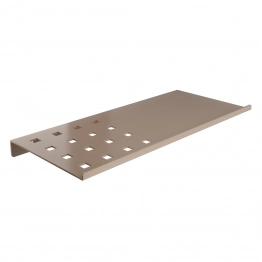 Ράφι Μπάνιου Ανοξείδωτο Matt Beige Pam & Co 28x15x1εκ. 3015-103