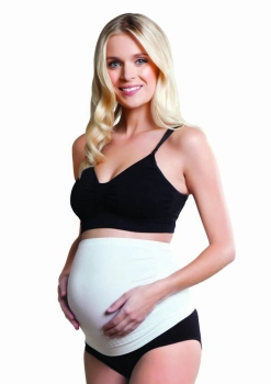 Υποστηρικτική Ζώνη Εγκυμοσύνης Λευκή Medium Carriwell CW5006