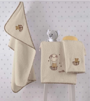 Κάπα Βαμβακερή Bebe 75x75εκ. Benny Makis Tselios
