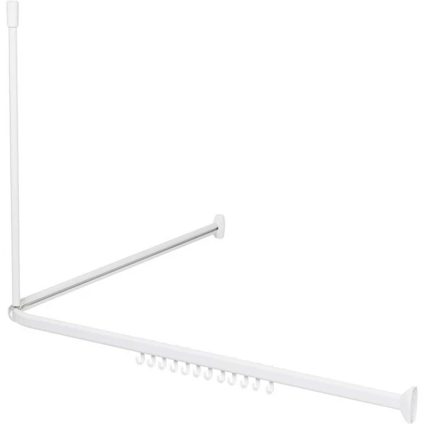 Βραχίονας Μπάνιου Γωνιακός Αλουμινίου White Easy Roll Sealskin 5276623010