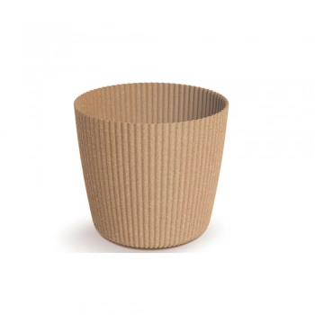 Κασπώ Πλαστικό Natural Φ24x20εκ. Milly Round Eco Wood iliadis 572970