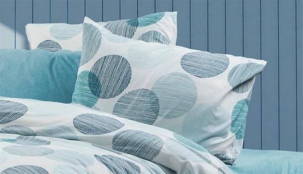 Μαξιλαροθήκη Φάκελος Polycotton 50x70εκ. Κοραλία 467 Petrol DimCol