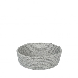 Καλάθι Σερβιρίσματος Rattan Γκρι 18x6εκ. ESPIEL FEX101