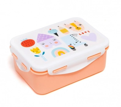 Lunchbox Πλαστικό Skate house 17x13x6,5εκ. Petit Monkey PTM-LB28