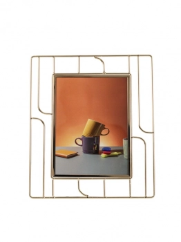 Κορνίζα Μεταλλική Χρυσή 15x20εκ. Zen Collection 26.24.53006