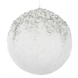 Μπάλα Υφασμάτινη Λευκή 12εκ. iliadis 87914