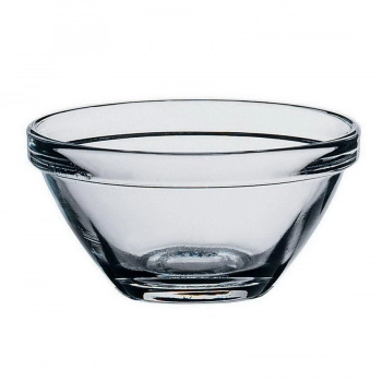 Σαλατιέρα-Μπωλ Σερβιρίσματος Γυάλινο Διάφανο Φ23εκ. Pompei Bormioli Rocco BR00193010