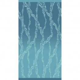 Πετσέτα Θαλάσσης Βαμβακερή Velour Blue 86x160εκ. Chain Melinen 20004867