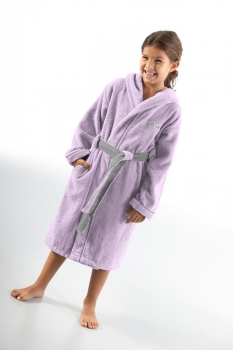 Παιδικό Μπουρνούζι Βαμβακερό 12-14 Kiddies Lilac Guy Laroche