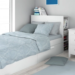 Σετ Σεντόνια 3τμχ Βαμβακερά Μονά 160x240εκ. Άρτεμις 705 Light Blue-Grey DimCol 33112223005