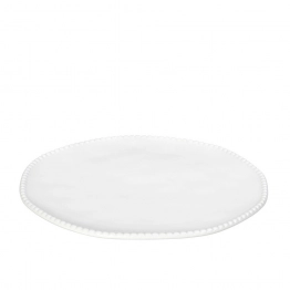 Πιάτο Ρηχό Πορσελάνης Ιβουάρ Pearl ESPIEL 30x30x2εκ. FUK154K3