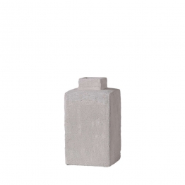 Βάζο Κεραμικό Γκρι ESPIEL 11,5x11,5x18,5εκ. TOF214K2