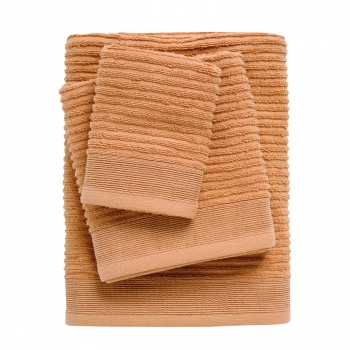 Σετ Πετσέτες 3τμχ Βαμβακερές Daily 0741 Σομόν Das Home