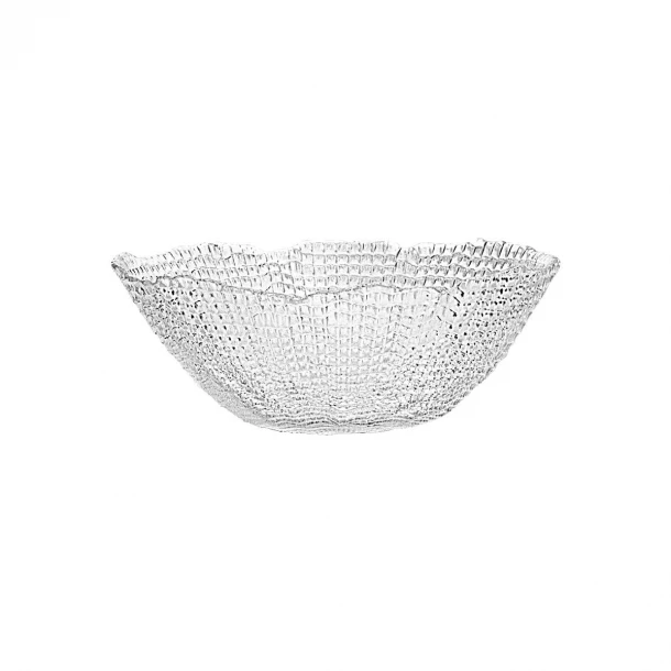 Μπωλ Σερβιρίσματος Γυάλινο Διάφανο 16x5εκ. Roche 07-39363