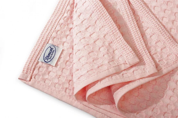 Ποτηρόπανο Πικέ Βαμβακερό 50x70εκ. Solid English Rose DimCol 33123247001