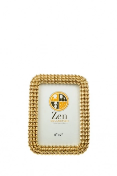 Κορνίζα Polyester Χρυσή Με Σταγόνες 13x18εκ. Zen Collection 26.14.52761