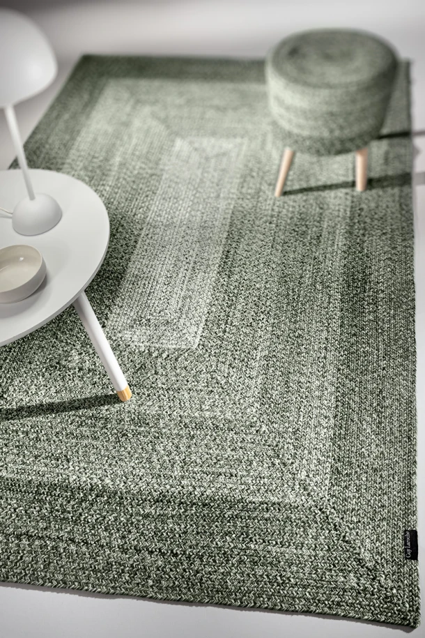 Χαλί 140x200εκ. Βαμβακερό Shades Olive Guy Laroche