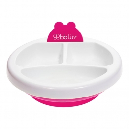 Πιάτο Θερμαινόμενο Σιλικόνης Plato Ροζ 18,4x5,7εκ. Bbluv B0107-P