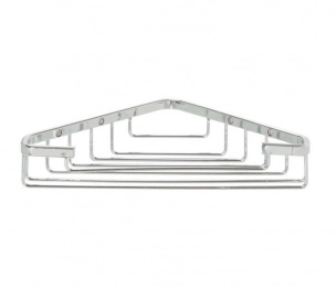 Εταζέρα Γωνιακή 19,5x4,2εκ. Chrome Elementals Sealskin 66362354718