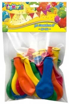 Μπαλόνια Σετ 30τμχ 20εκ. Toy Markt 71-84