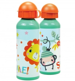 Παγούρι Αλουμινίου Smile Fisher Price 520ml/6,5x21εκ. Gim 50-3665