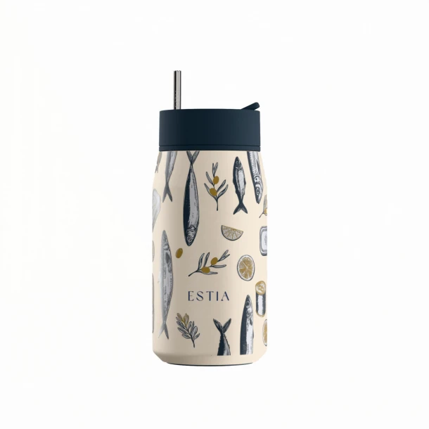 Θερμός-Ποτήρι Ανοξείδωτο Salt Life Lens Save The Aegean Estia 360ml 01-43018