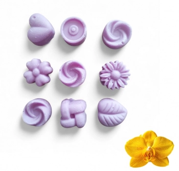 Σετ 9τμχ Αρωματικά Wax Melts Gold Orchid WXM09