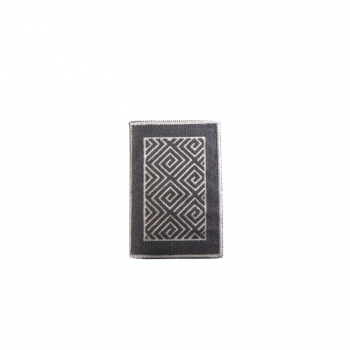 Ταπέτο Polycotton Labyrinth Grey ESPIEL 40x60εκ. LAX202