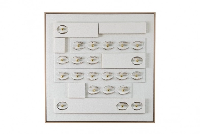 Πίνακας Καμβάς Με Κορνίζα Σχήματα 62x4,5x62εκ. Zen Collection 26.17.52915