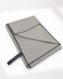 Πετσέτα Θαλάσσης Microfiber 80x160εκ. Easy Dry-Sand Free Light Grey Le Blanc 7012521-2