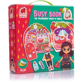 Busy Book Με Velcro Φραουλόσπιτο Roter Kafer RK1170-01