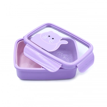 Φαγητοδοχείο 2 Θέσεων 880ml Bento Cat Melii MEL21870