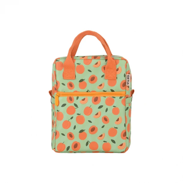 Τσάντα Φαγητού Ισοθερμική PVC Leather Peach Garden 7lt-20x14x27εκ. Save The Aegean Estia 01-41892