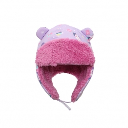 Αδιάβροχο Σκουφάκι Fleece-Sherpa 4-6 Χρονών Trapper Hat Unicorn Flapjackkids FJKTH737L