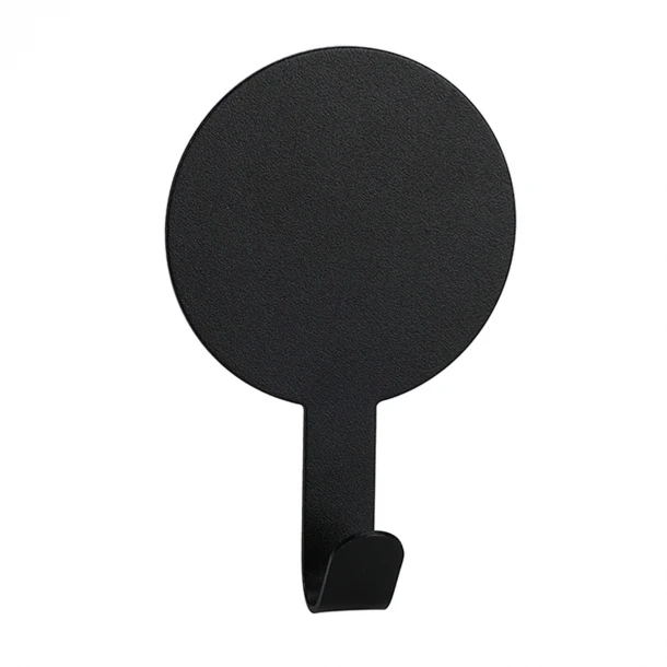 Άγκιστρο Μεταλλικό Αυτοκόλλητο 8,5x1,5x13εκ. Black MRShome 0021002