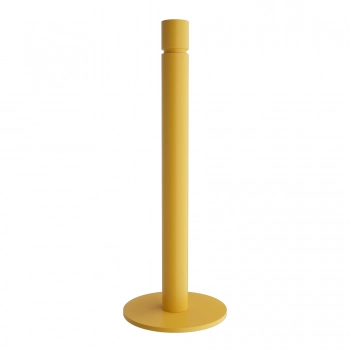 Θήκη Για Ρολό Κουζίνας Ανοξείδωτη Matt Yellow Pam & Co Φ12,5x33εκ. 1230-603