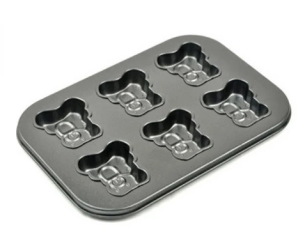 Φόρμα Muffin 6 Θέσεων Αντικολλητική Αρουδάκι Excellent Zenker