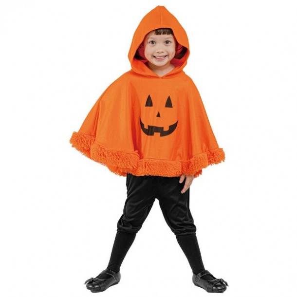 Στολή Μπεμπέ Πόντσο Κολοκύθα Halloween (1-2 ετών / 3-4 ετών) Carnavalista 3-2707