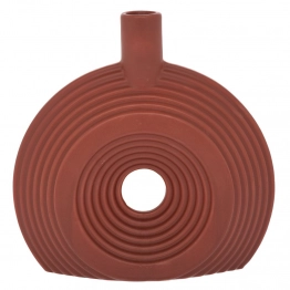 Βάζο Κεραμικό Μπορντώ 28x7x26εκ. iliadis 92015