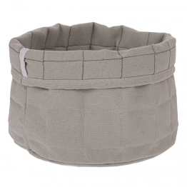 Καλάθι Υφασμάτινο Γκρι iliadis 24x15εκ. 93036