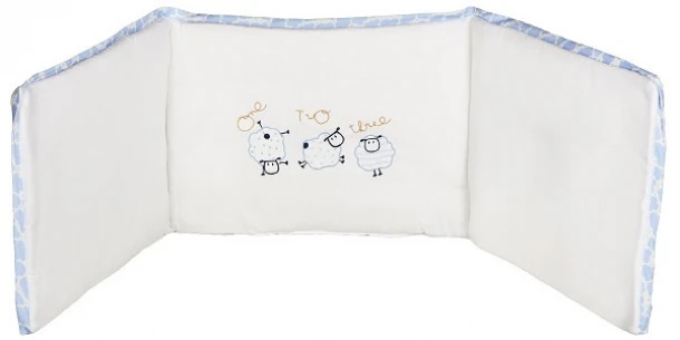 Πάντα Λίκνου Βαμβακερή 32x126εκ. Sheep Σιέλ 75292