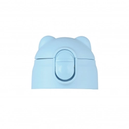 Ανταλλακτικό Καπάκι Με Καλαμάκι Για Παιδικό Θερμός Treasure Quest 300ml-6,3x6,3x5,2εκ. Bubble Bottle Estia 01-33774