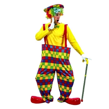 Στολή Ανδρική Κλόουν One Size Carnavalista 3-1882