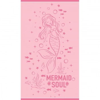 Πετσέτα Θαλάσσης Βαμβακερή Velour Pink 70x120εκ. Ariel Melinen 20004883