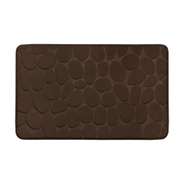 Ταπέτο Μπάνιο Polyester 50x80εκ. Καφέ MRShome AWD02161143