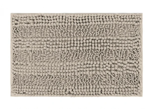 Ταπέτο Μπάνιου Σενίλ 45x70εκ. Bliss Beige 2435747