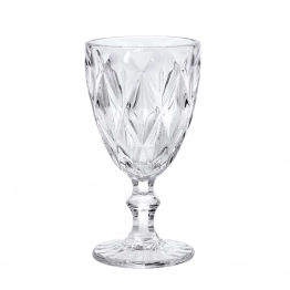 Σετ Ποτήρι Νερού 6τμχ Κολωνάτο Γυάλινο Kare Clear 320ml CRYSPO TRIO 52.705.53