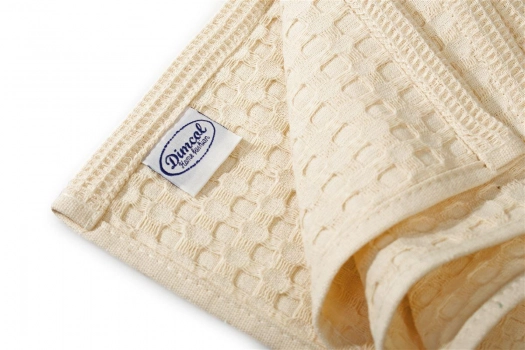 Ποτηρόπανο Πικέ Βαμβακερό 50x70εκ. Solid Ecru DimCol 33123247007